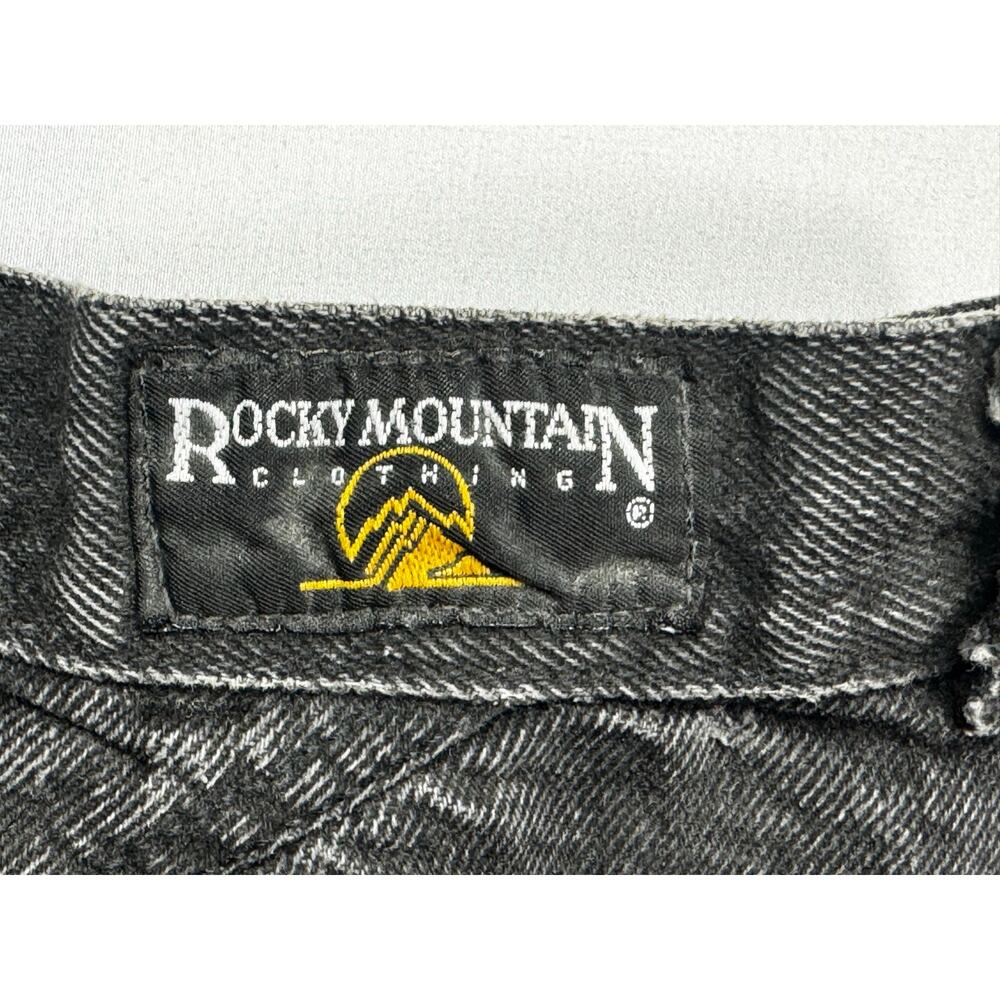 Vintage Rockies Women’s Black Western High Rise Jeans - Size 15/33 (28x34.5) - Picture 4 of 5